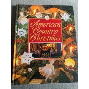 American Country Christmas 1992 Hardcover Book By Oxmoor House